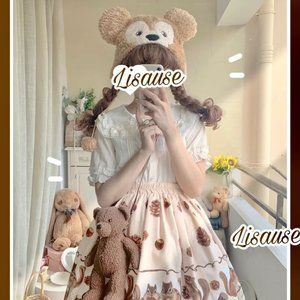 Duffy Hat Disney Bear Lolita Cute Kawaii Autumn Winter Warm Disneyland